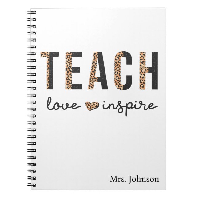 Carnet Apprendre l'amour Inspirer l'appréciation de l'ens (Devant)