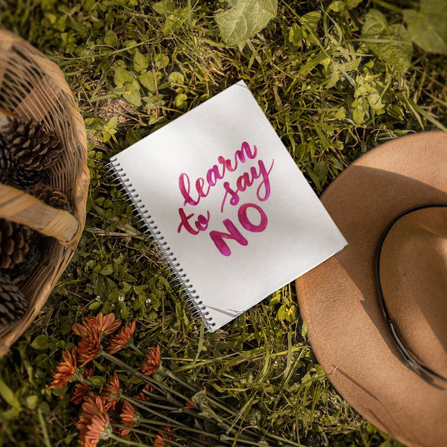 Carnet Apprenez à dire non - rose (Créateur téléchargé)