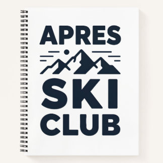 Carnet Apres Ski Club Mountain Logo - Custom Mens Winter 