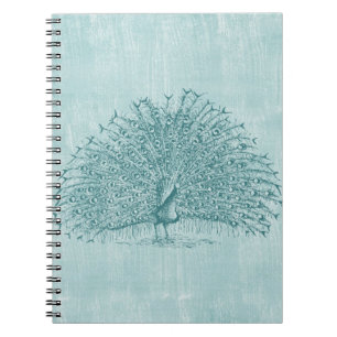 Carnet Aqua Peacock