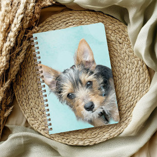 Carnet Aqua Watercolor Photo pour animal de compagnie
