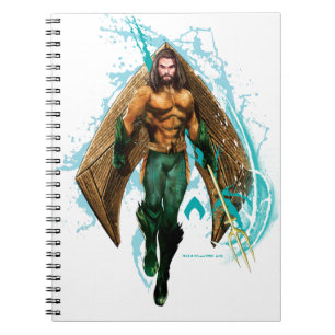 Carnet Aquaman Prince Orin Avec Logo Aquaman