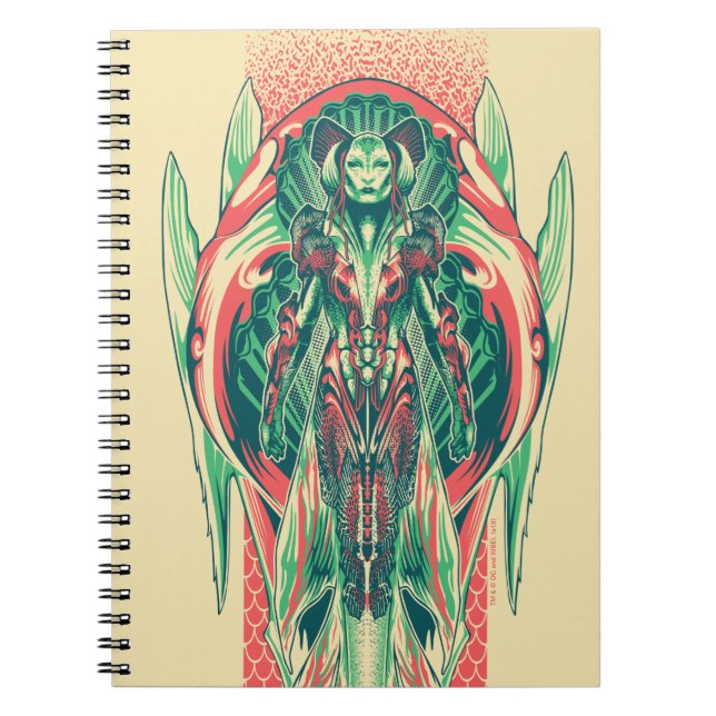Carnet Aquaman | Queen Fisherman Art Nouveau Panel (Devant)