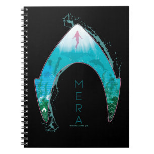 Carnet Aquaman Voir par Mera Symbole Ocean Graphic