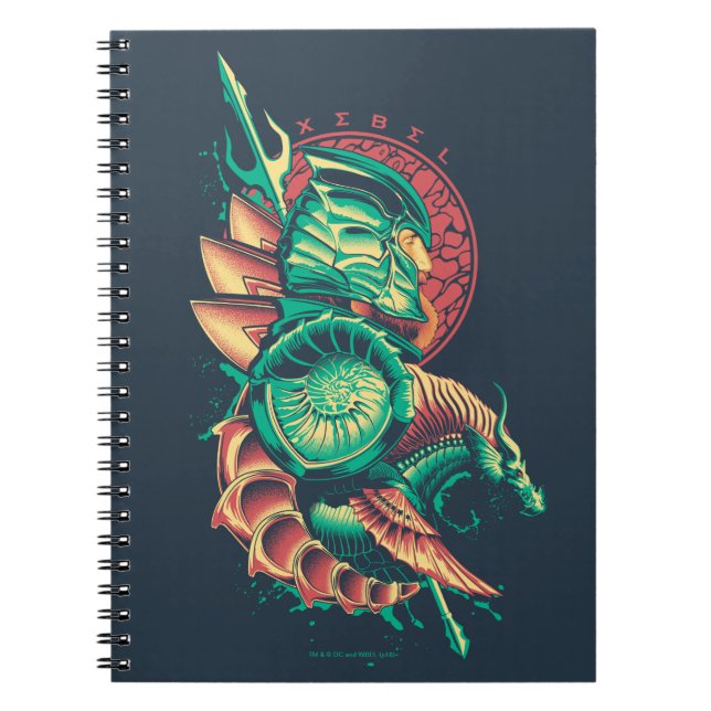 Carnet Aquaman | Xebel King Nereus Graphic (Devant)