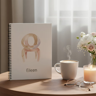 Carnet Aquarelle Abstrait pour Maman
