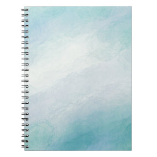 Carnet Aquarelle bleue