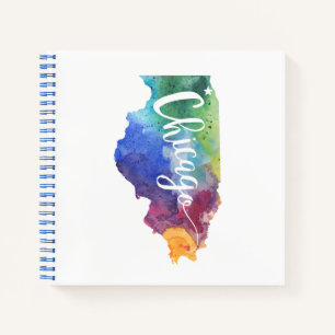 Carnet Aquarelle Chicago