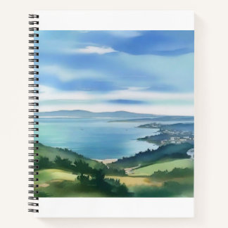 Carnet Aquarelle Côtière