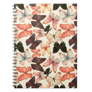 Carnet Aquarelle dessinée à la main sans couture motif av