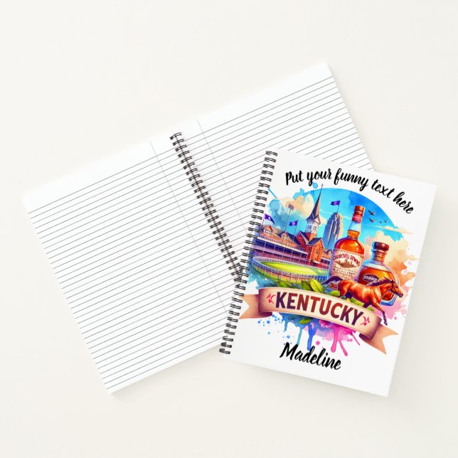 Carnet Aquarelle du Kentucky (Intérieur)