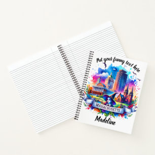 Carnet Aquarelle du Massachusetts