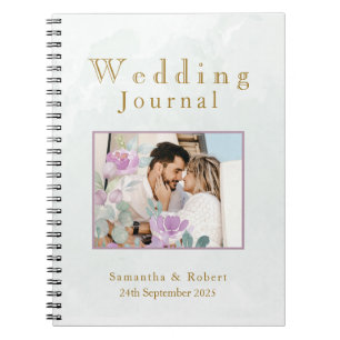 Carnet Aquarelle eucalypse sauge vert Photo