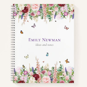 Carnet Aquarelle Florale