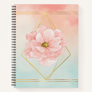 Carnet Aquarelle Florale