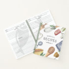 Aquarelle Fournitures de cuisine Recette personnal