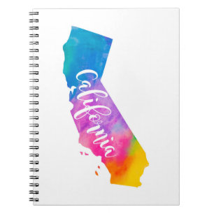 Carnet Aquarelle la Californie