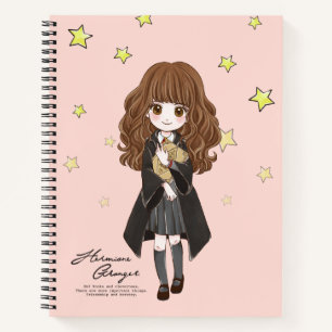 Carnet Aquarelle magique Hermione Granger
