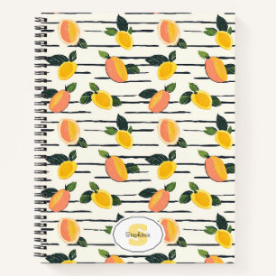 Carnet Aquarelle Mango Motif avec Feuilles verts (2)