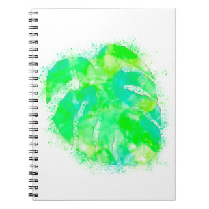 Carnet Aquarelle Monstera