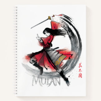 Carnet Aquarelle Mulan Sword Art