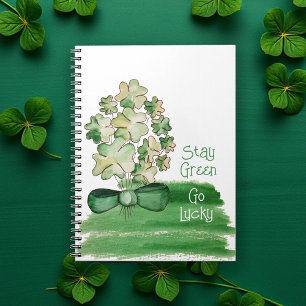 Carnet Aquarelle Shamrock Lucky