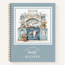 Aquarelle vintage Cuisine Famille Recette