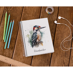 Carnet Aquarelle Woodland Pic, coutume