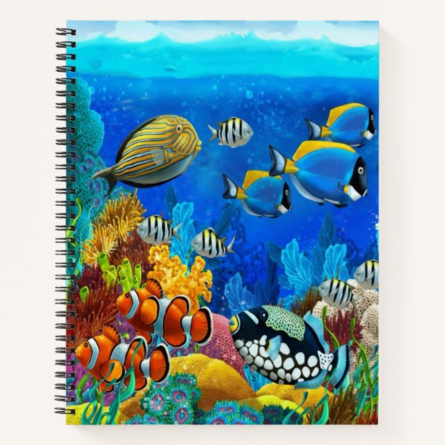 Carnet Aquarium (Devant)