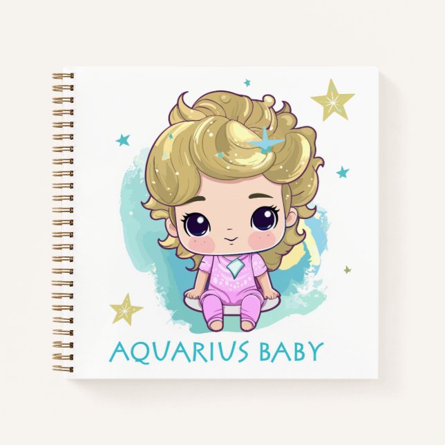 Carnet Aquarius Baby 4 (Devant)