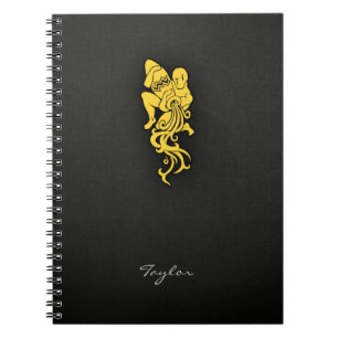 Carnet Aquarius jaune