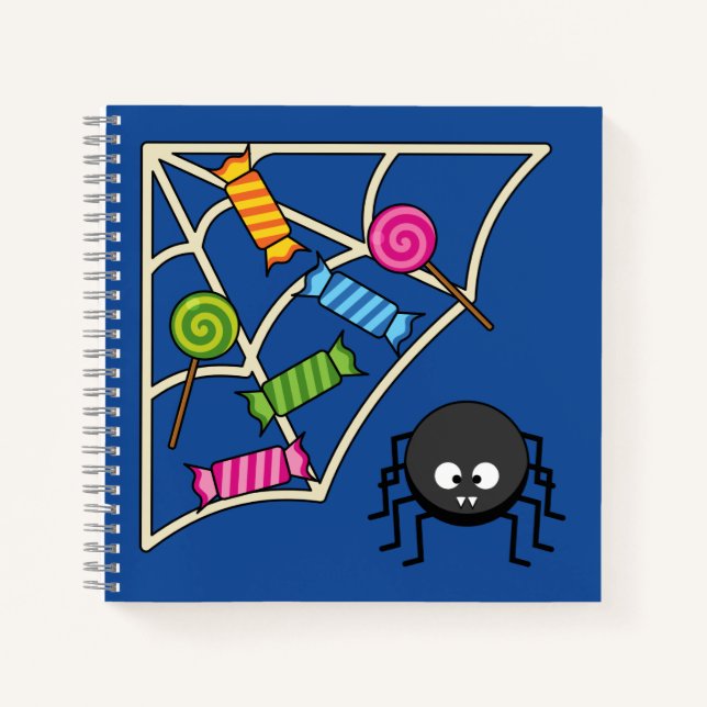 Carnet Araignée de bonbons (Devant)