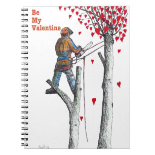 Carnet Arboriste Carte Valentine