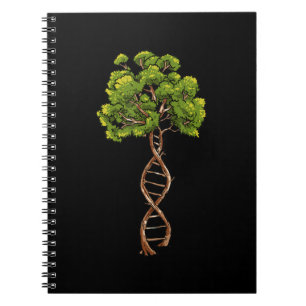 Carnet Arbre Adn De Vie Science Génétique Biologie Enviro
