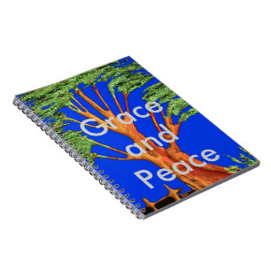 Carnet Arbre d'Acacia : grâce et paix