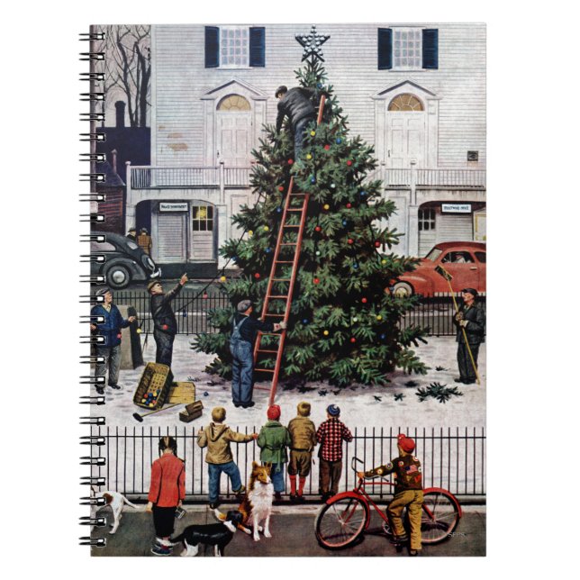 Carnet Arbre dans la place (Devant)