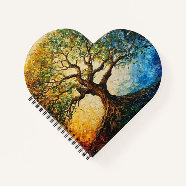 Carnet Arbre de connaissances - Peinture à l'huile (Devant)