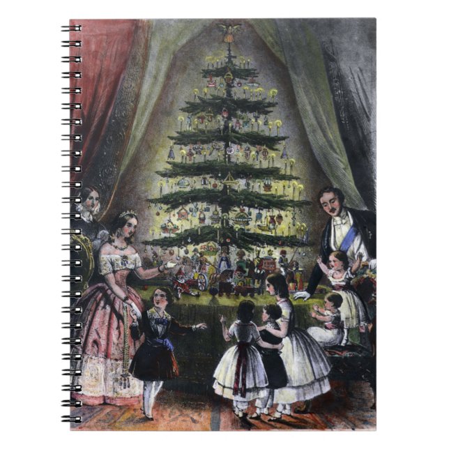 Carnet Arbre de Noël de la reine Victoria (Devant)