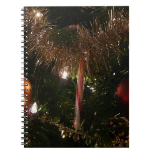 Carnet Arbre de Noël II Vacances Rouge et Or