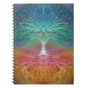 Carnet Arbre de paix de l'esprit de la vie