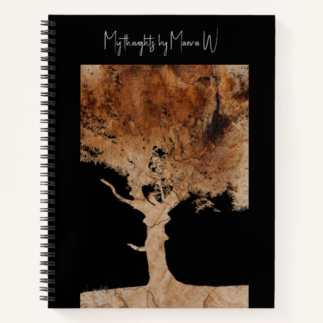 Carnet Arbre en bois (Devant)