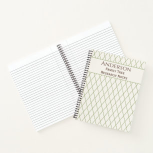 Carnet Arbre Généalogique Recherche Généalogique Cadeau P