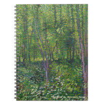 Arbres et broussaille de Van Gogh personnalisés