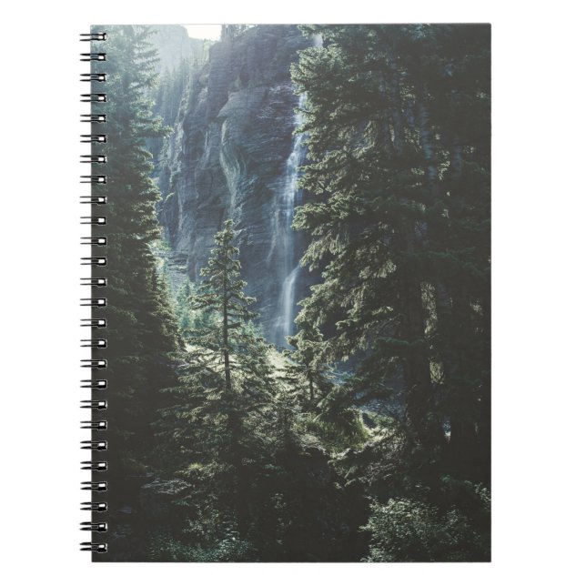 Carnet Arbres Et Cascades (Devant)