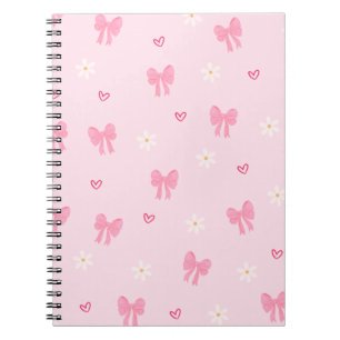 Carnet Arc-en-ciel Rose sans Couture et Motif Floral – Jo
