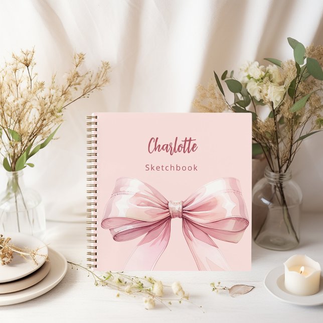 Carnet Arc rose pâle (Créateur téléchargé)