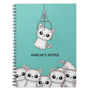 Carnet Arcade Claw Cute Kitten Grabber Personnalisé