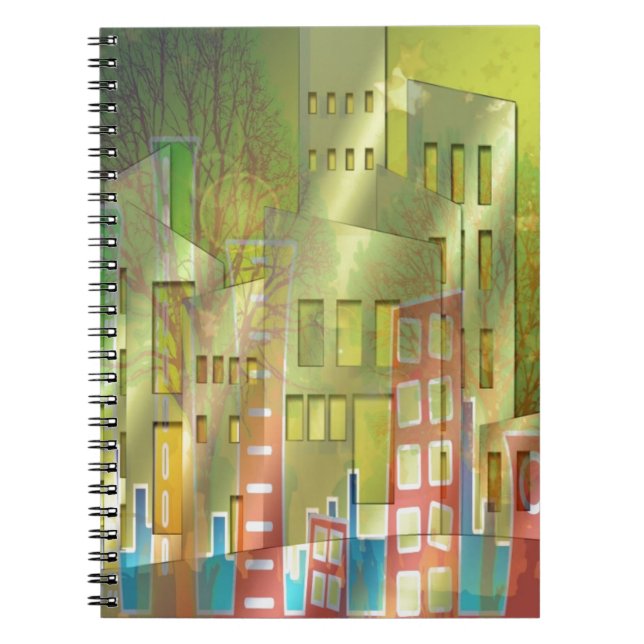 Carnet Architecture étonnante citadins accessoires d'art (Devant)