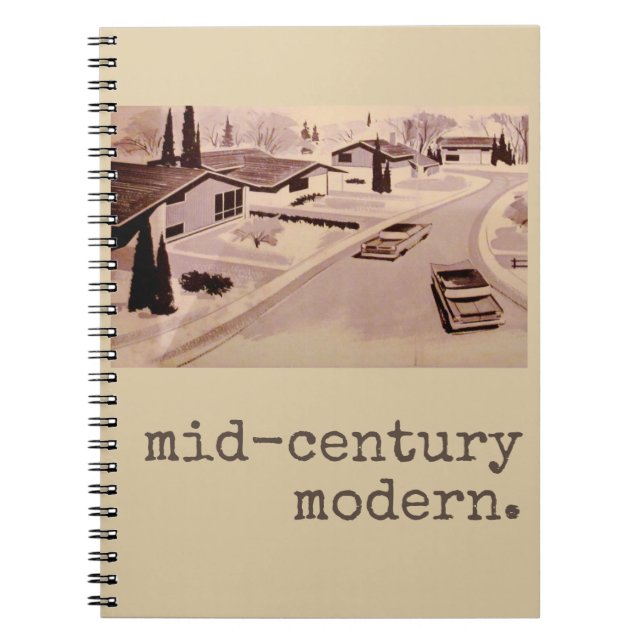 Carnet Architecture moderne de la moitié du siècle (Devant)