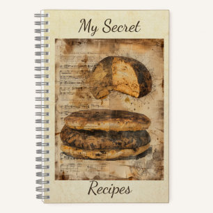 Carnet Arepa Pain Ephemera Collage Art